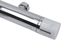 Смеситель для ванны с душем Bronze de Luxe Focus 24603CM хром, мрамор