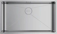 Комплект Мойка Omoikiri Taki 74-U/IF-IN нержавеющая сталь + Измельчитель Nagare slim 1250-AZ azur blue