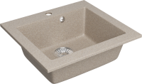 Мойка кухонная Domaci Болонья М-35-004 песочная Мойка кухонная Domaci Болонья М-35-004 песочная