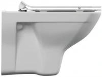 Комплект Унитаз подвесной Cersanit Carina XL Clean On DPL EO slim + Инсталляция TECE Base 9400413 4 в 1 с кнопкой смыва