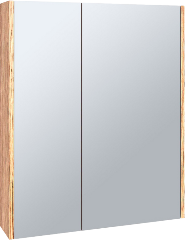 Зеркало-шкаф Emmy Дакота 60 рустик соломенный