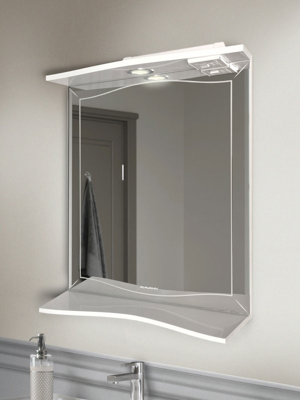 Зеркало Alavann Monaco 60x75 с подсветкой