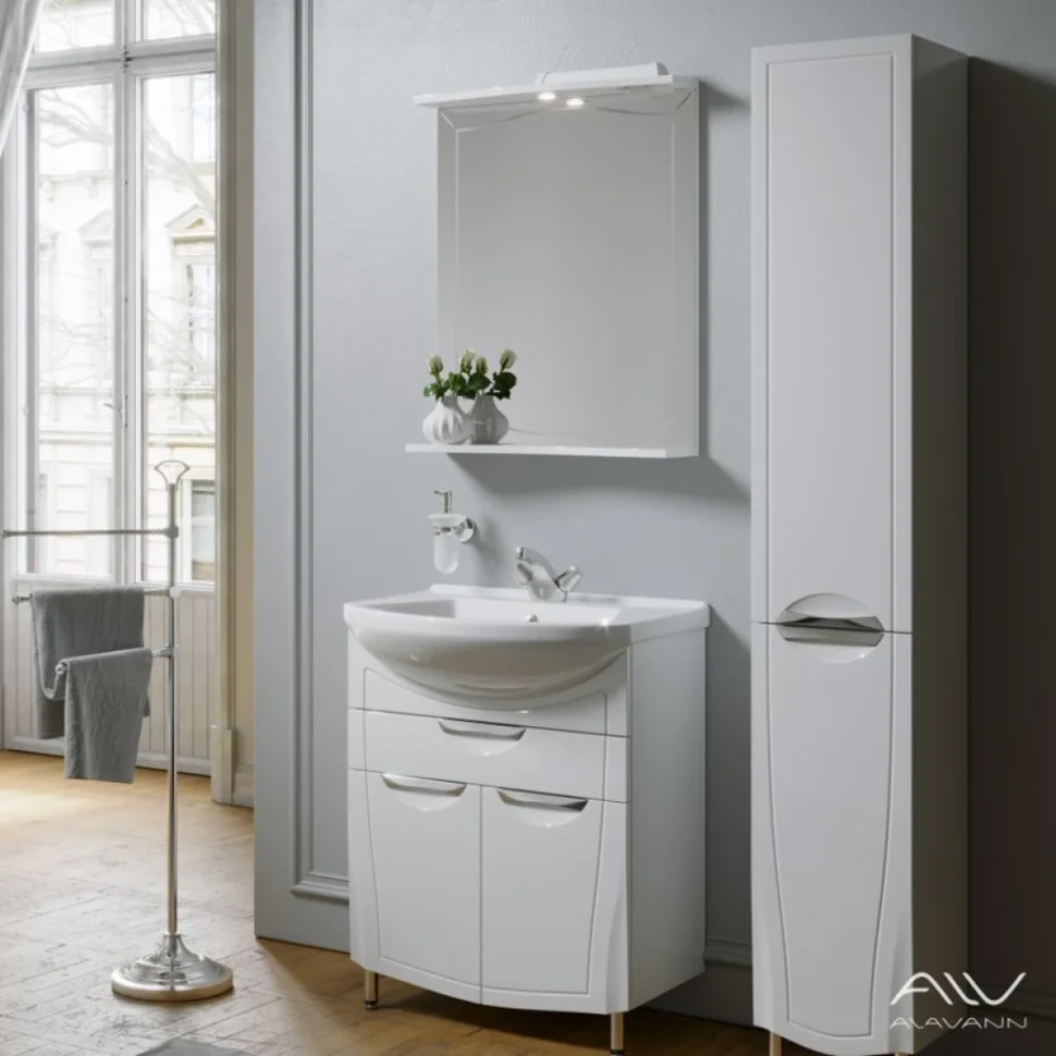 Зеркало Alavann Monaco 60x75 с подсветкой