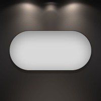 Зеркало Wellsee 7 Rays’ Spectrum 120х60 черное матовое