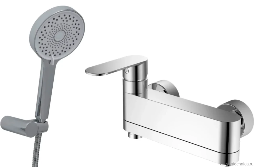 Смеситель для ванны с душем Haiba HB61590 хром
