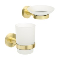 Набор Стакан Fixsen Comfort Gold 87006 + Мыльница 87008 Набор Стакан Fixsen Comfort Gold 87006 + Мыльница 87008