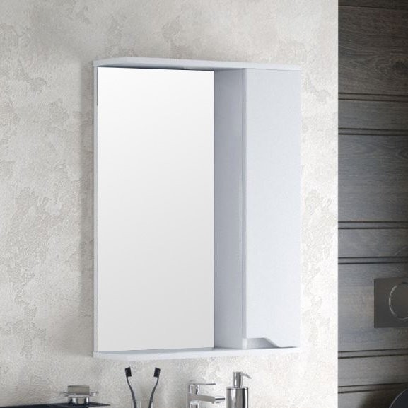 Зеркало Corozo Теона 60 R белое