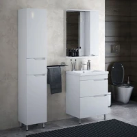 Зеркало Corozo Теона 60 R белое Зеркало Corozo Теона 60 R белое
