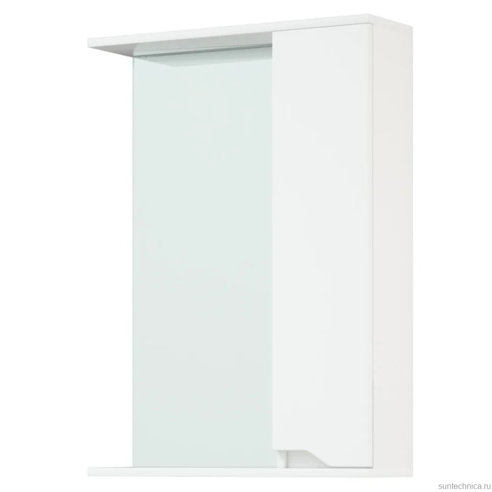 Зеркало Corozo Теона 60 R белое