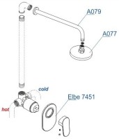 Душевой комплект Wasserkraft A12777