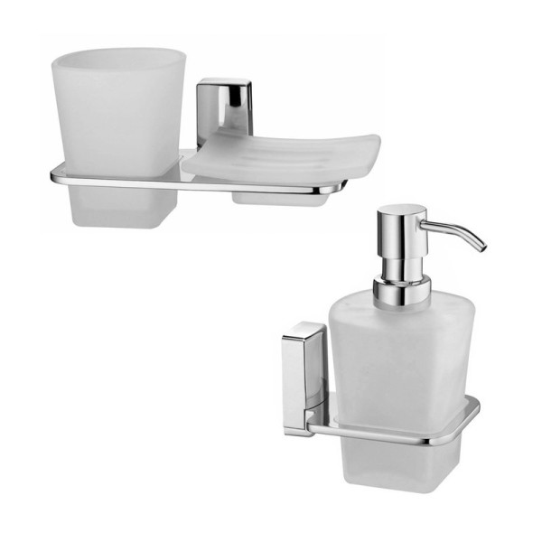 Набор Стакан Wasserkraft Leine K-5026 + Дозатор K-5099