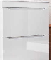 Тумба под раковину Vigo Grani 60 напольная, 2 ящика, белая