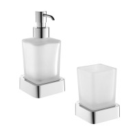 Набор Стакан Bemeta Solo 139110012 + Дозатор 139109042