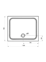 Поддон для душа Ravak Galaxy Pro Chrome Gigant Pro 100х90 см, белый Поддон для душа Ravak Galaxy Pro Chrome Gigant Pro 100х90 см, белый