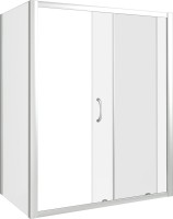 Душевой уголок Good Door Latte WTW+SP-C-WE 140x80 + очиститель для стекол