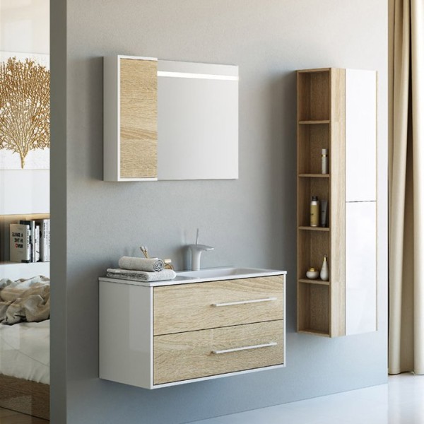 Мебель для ванной комнаты Aqwella 5 stars Miami 90 R