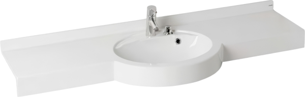 Мебельная раковина AQUATON Отель 150 с навесами и диспенсером