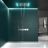 Душевой комплект Timo Petruma SX-5229/00SM С ВНУТРЕННЕЙ ЧАСТЬЮ, с термостатом, хром
