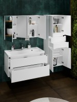 Мебель для ванной комнаты СаНта Лондон 100 подвесная