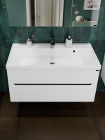 Мебель для ванной комнаты СаНта Лондон 100 подвесная