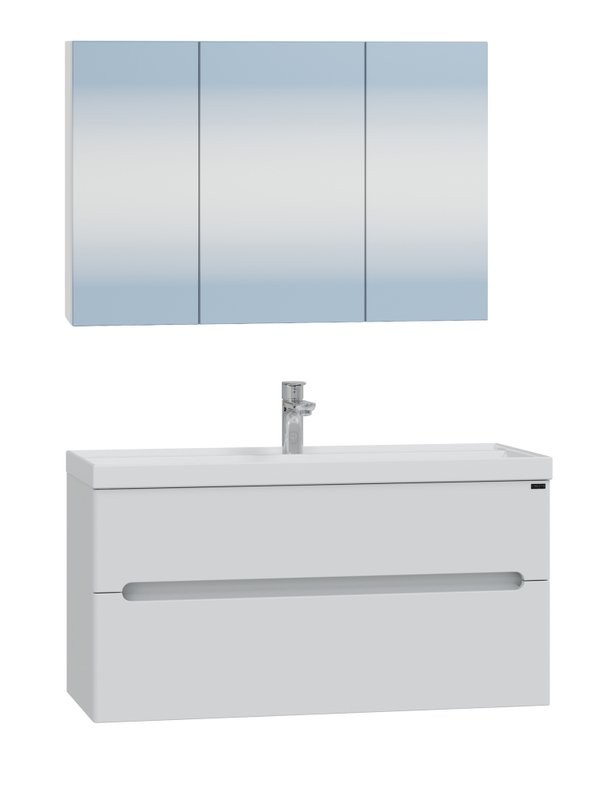 Мебель для ванной комнаты СаНта Лондон 100 подвесная