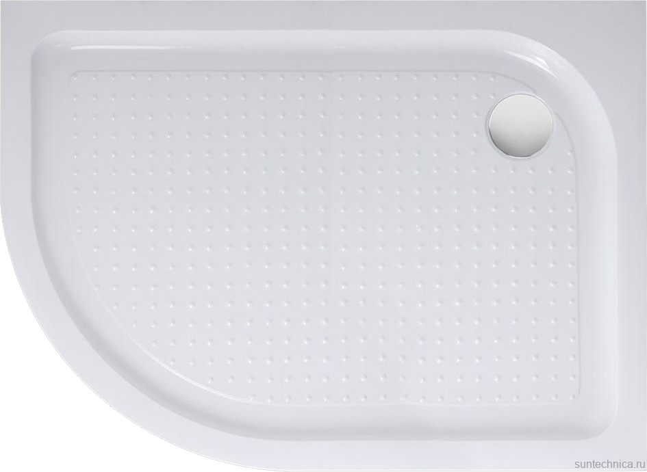 Поддон для душа BelBagno Tray R 100х80 R550 с сифоном