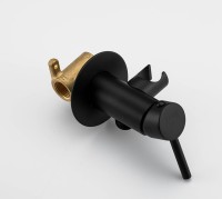 Гигиенический душ Frap F7505-6 со смесителем, С ВНУТРЕННЕЙ ЧАСТЬЮ, черный