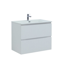 Тумба под раковину без столешницы Aquanet Джейн (Flat) 80 подвесная, белая матовая