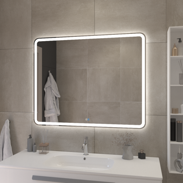 Зеркало Cezares Multicolore 100х80 с подсветкой