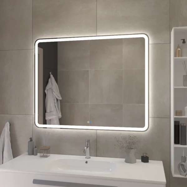 Зеркало Cezares Multicolore 100х80 с подсветкой