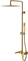 Душевая стойка Boheme Qubic 478-BR bronze