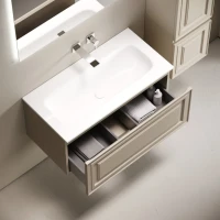 Тумба под раковину Sancos подвесная Very 90 Beige Soft VR90CE