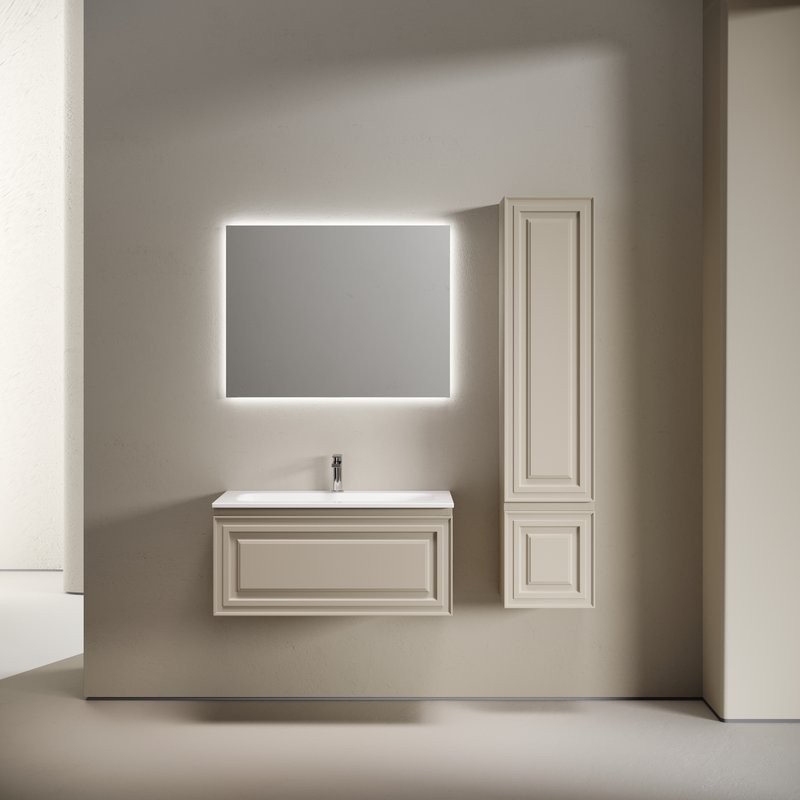 Тумба под раковину Sancos подвесная Very 90 Beige Soft VR90CE