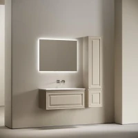 Тумба под раковину Sancos подвесная Very 90 Beige Soft VR90CE
