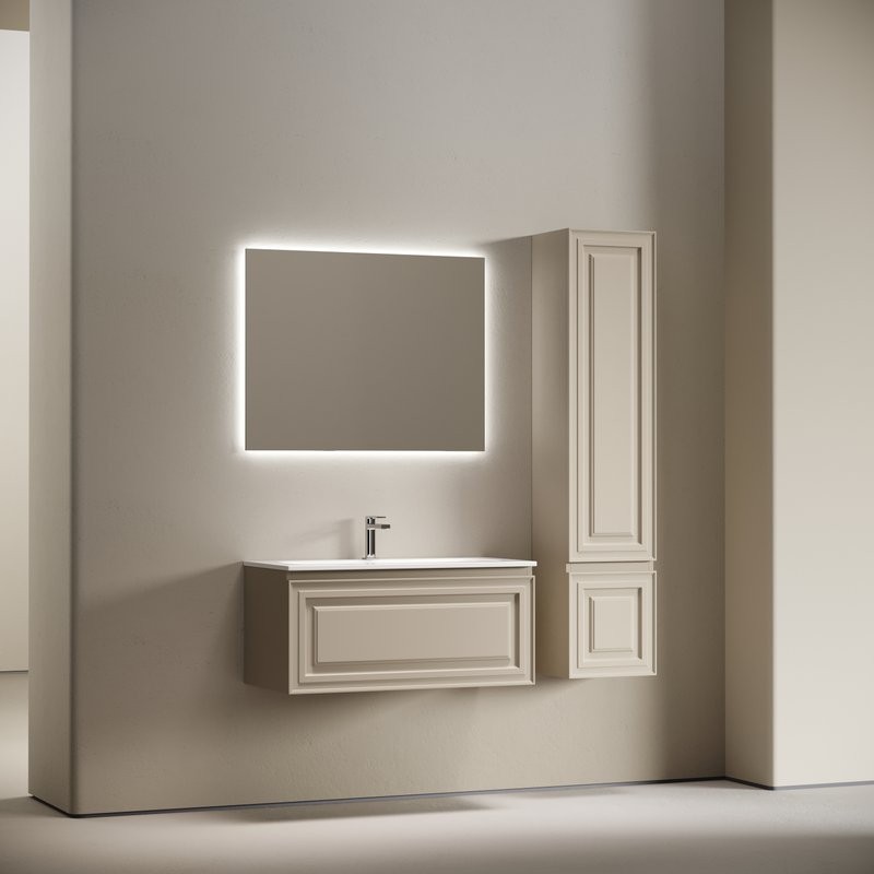 Тумба под раковину Sancos подвесная Very 90 Beige Soft VR90CE