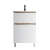Тумба под раковину без столешницы AM.PM X-Joy 55, напольная, белый глянец