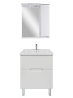 Мебель для ванной комнаты SanStar Ориана 60 напольная, раковина Santek Миранда 60