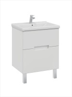 Мебель для ванной комнаты SanStar Ориана 60 напольная, раковина Santek Миранда 60