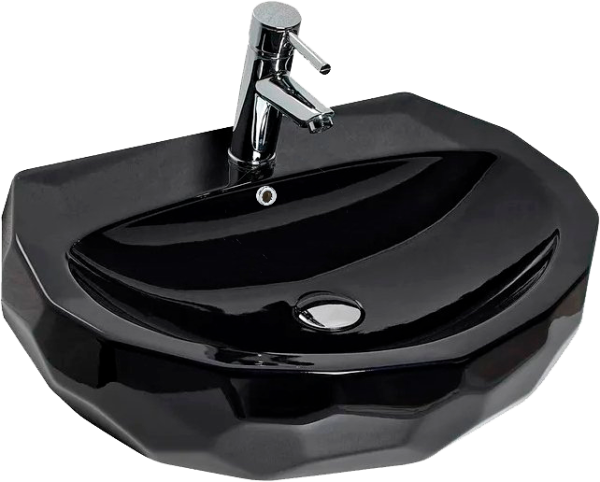 Накладная раковина beWash Bekinger 87601106 60 см черная