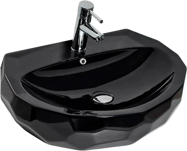 Накладная раковина beWash Bekinger 87601106 60 см черная