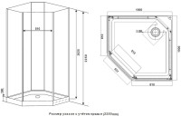 Душевая кабина Timo Premium ILMA 701 без крыши