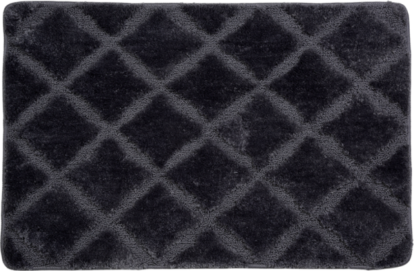 Коврик Wasserkraft Lippe BM-6512 60х90 см, charcoal gray