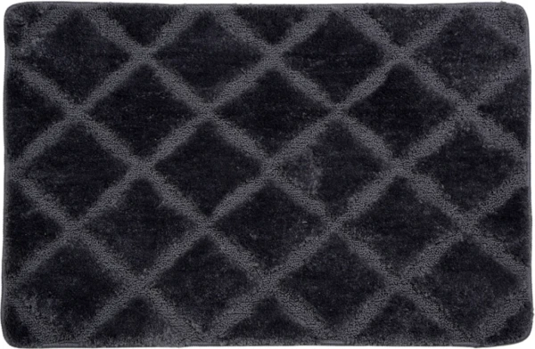 Коврик Wasserkraft Lippe BM-6512 60х90 см, charcoal gray