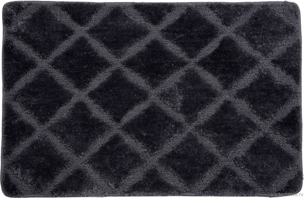 Коврик Wasserkraft Lippe BM-6512 60х90 см, charcoal gray