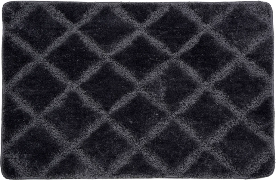 Коврик Wasserkraft Lippe BM-6512 60х90 см, charcoal gray