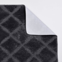Коврик Wasserkraft Lippe BM-6512 60х90 см, charcoal gray
