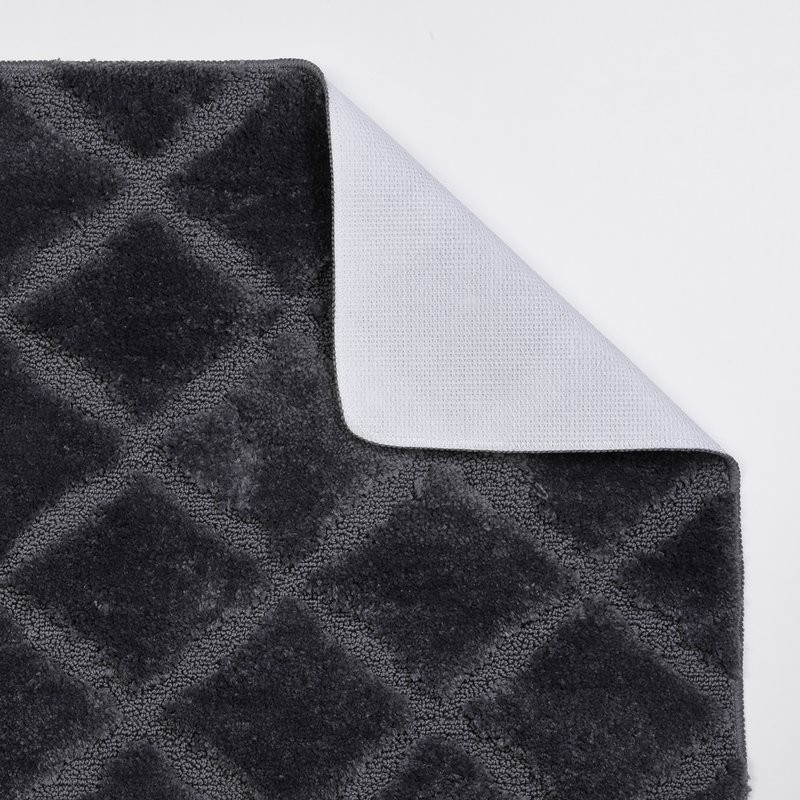 Коврик Wasserkraft Lippe BM-6512 60х90 см, charcoal gray