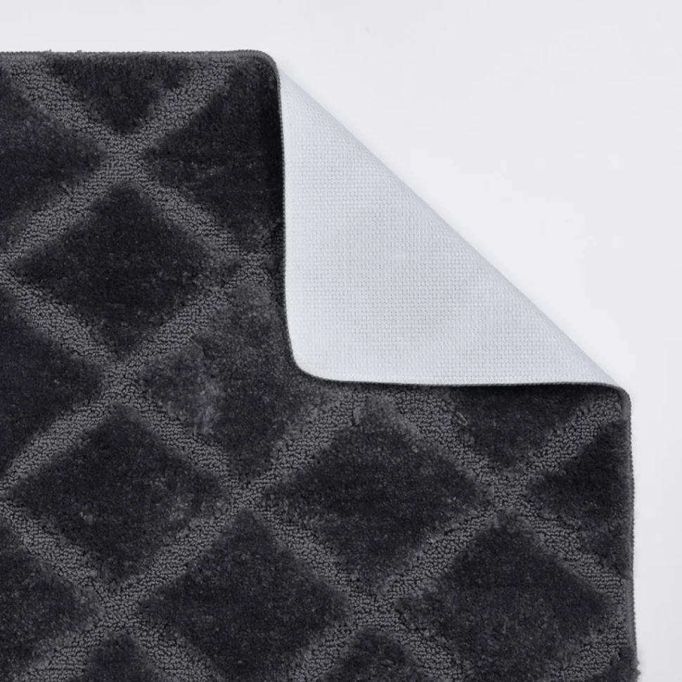 Коврик Wasserkraft Lippe BM-6512 60х90 см, charcoal gray
