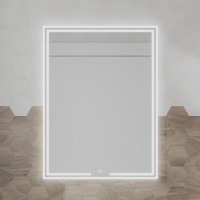 Мебель для ванной комнаты KERAMA MARAZZI Cubo 90, левая подвесная, с ящиками и полкой, белая матовая, древесная