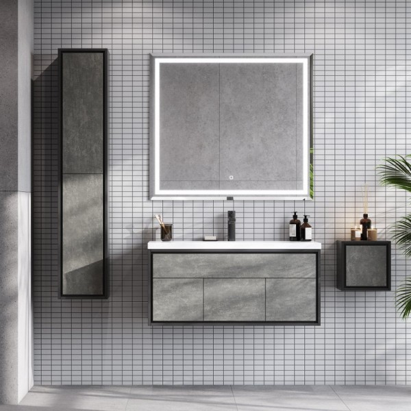 Мебель для ванной комнаты AQUATON Уэльс Уэльс 100 графит